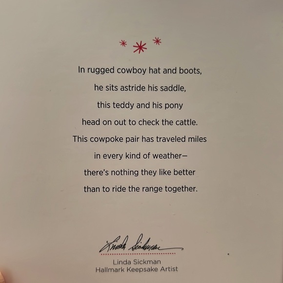 NIB Hallmark 2014 A Pony for Christmas keepsake ornament. 17th in this series. - Picture 5 of 13